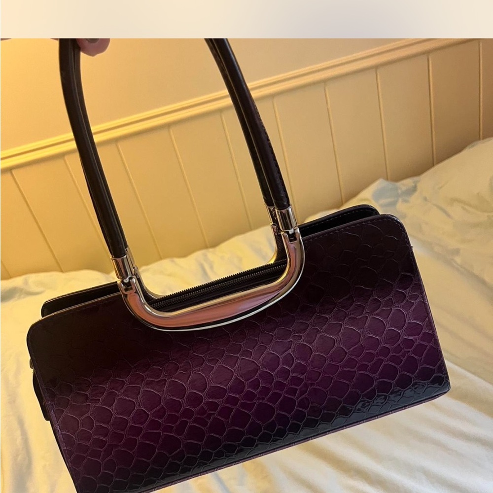 Elegant Purple Handbag